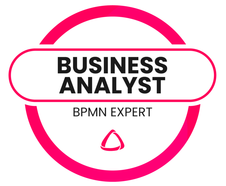 Business analyst bpmn expert con isotipo