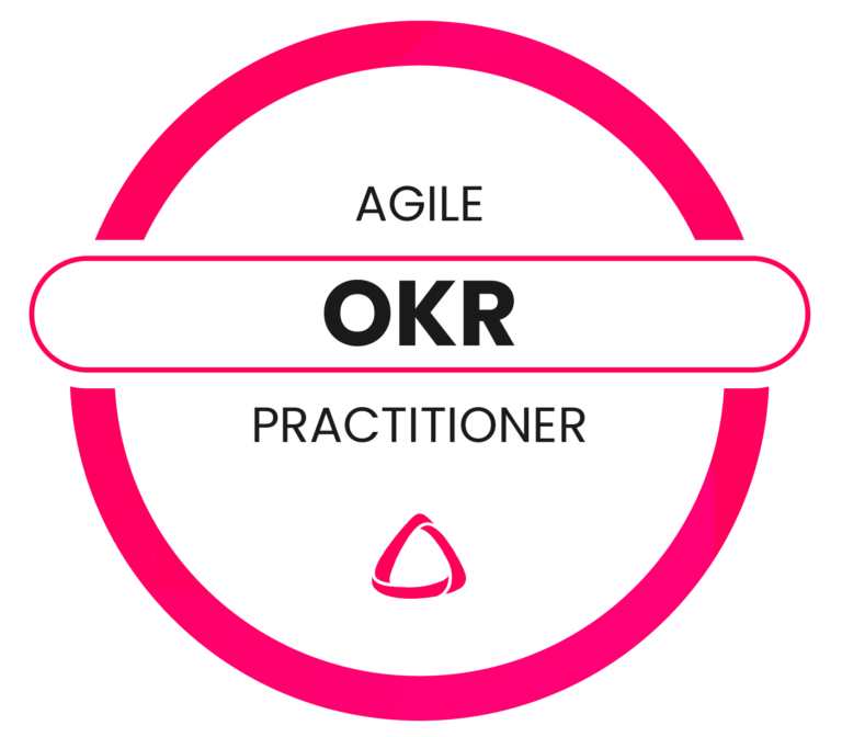 OKR Practitioner con isotipo