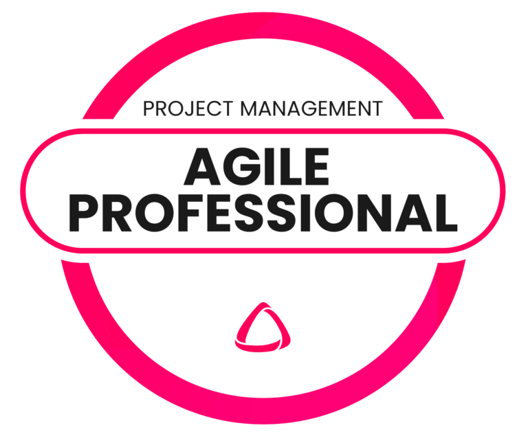 PM agile professional con isotipo