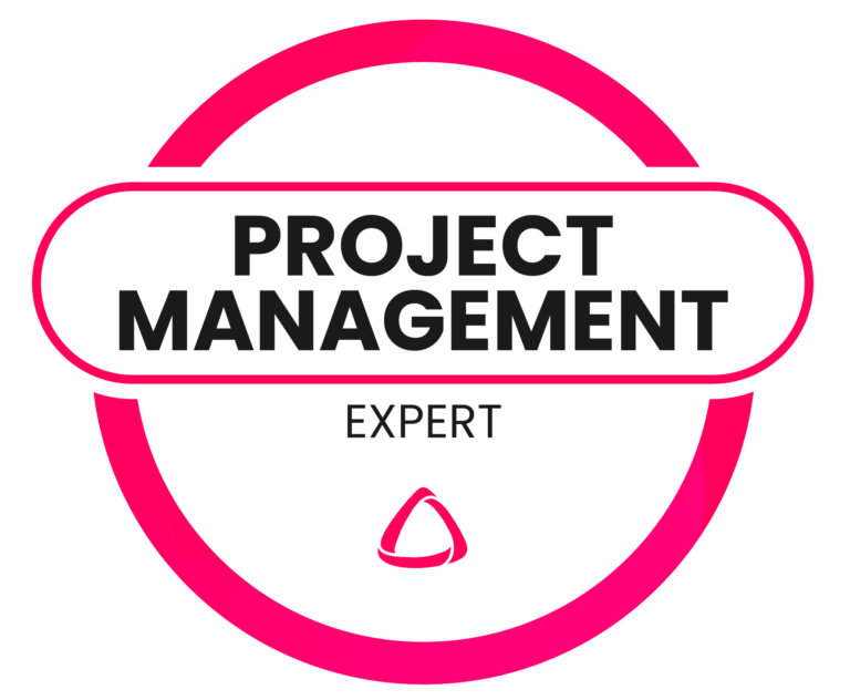 Project management expert con isotipo