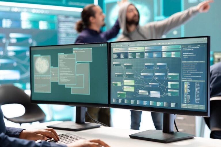 Equipo de desarrollo de software aplicando agilidad